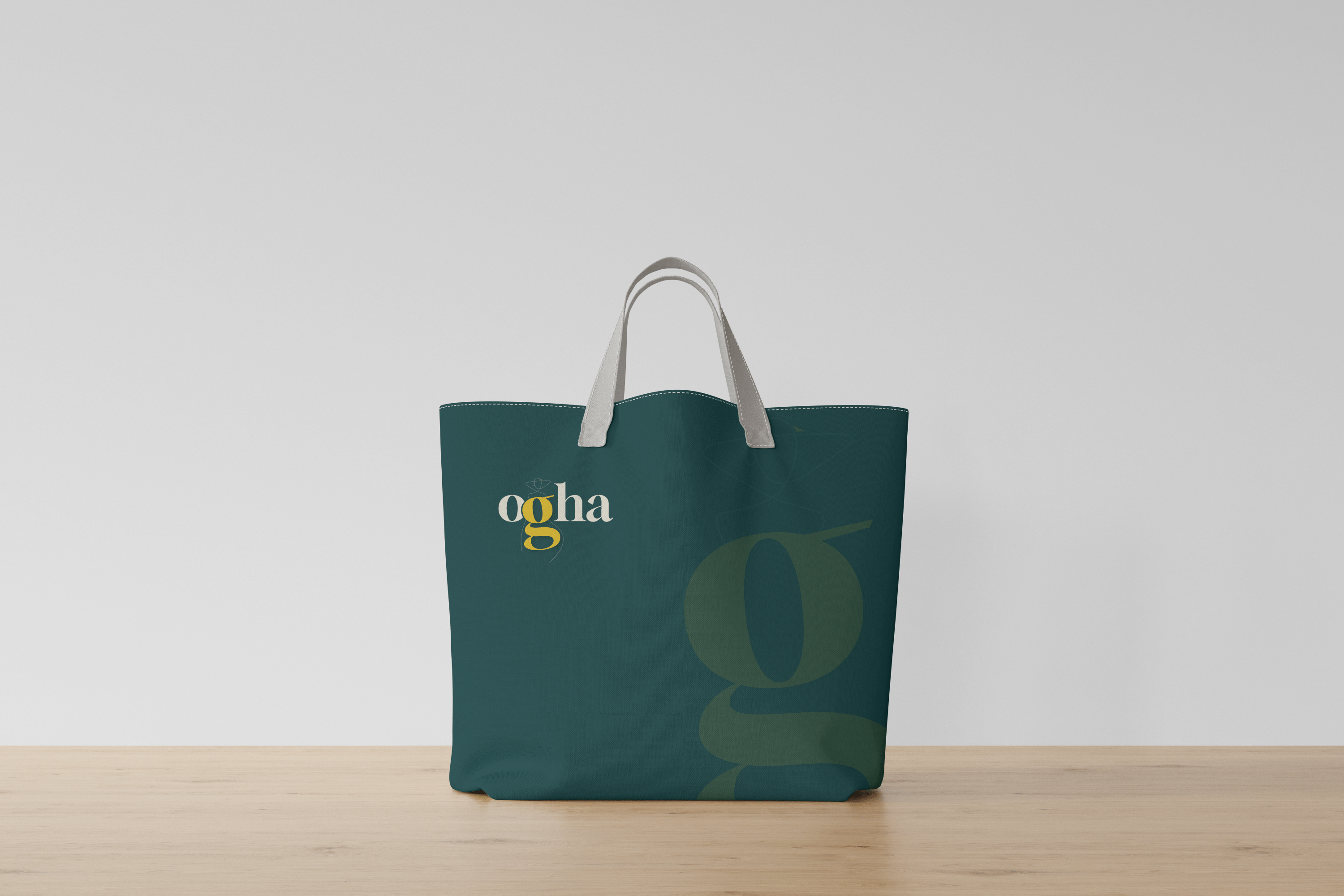 project Cover Ogha dark by modernmonke image with ogha bag branding