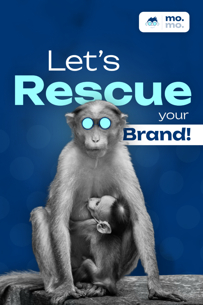 About 2 Modernmonke - Creative Re-Branding Agency We help Businesses Stand-out using the power of Re-Branding. brand image showing monkey with modern look - rebranding