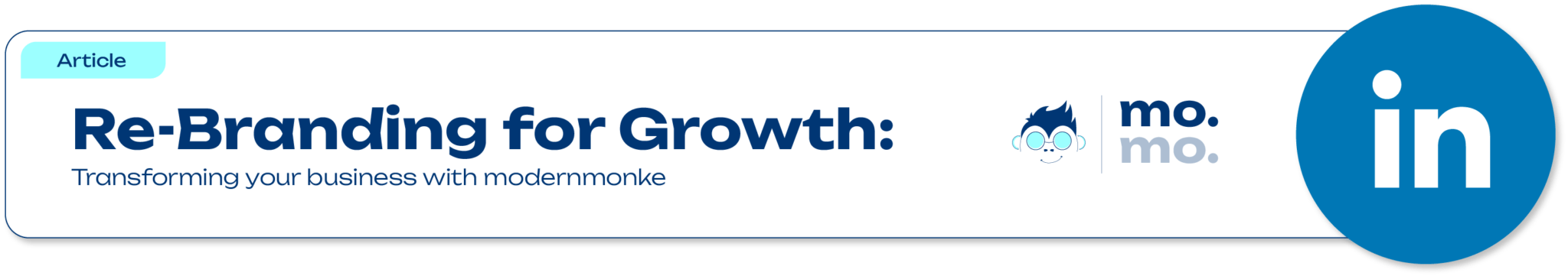 About, linkedin banner, modernmonke